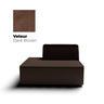 Velour - Dark Brown// Levering ca. 4-5 uger