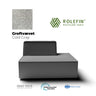 Groftvævet - Cold Grey // Levering ca. 4-6 uger