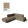 Velour - Mohair Beige // Levering ca. 5-8 dage