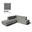 Bouclé - Stone Grey  // Levering ca. 4-6 uger