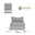 Fladvævet - Warm Grey // Levering 3-5 dage