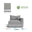 Fladvævet - Warm Grey // Levering 3-5 dage